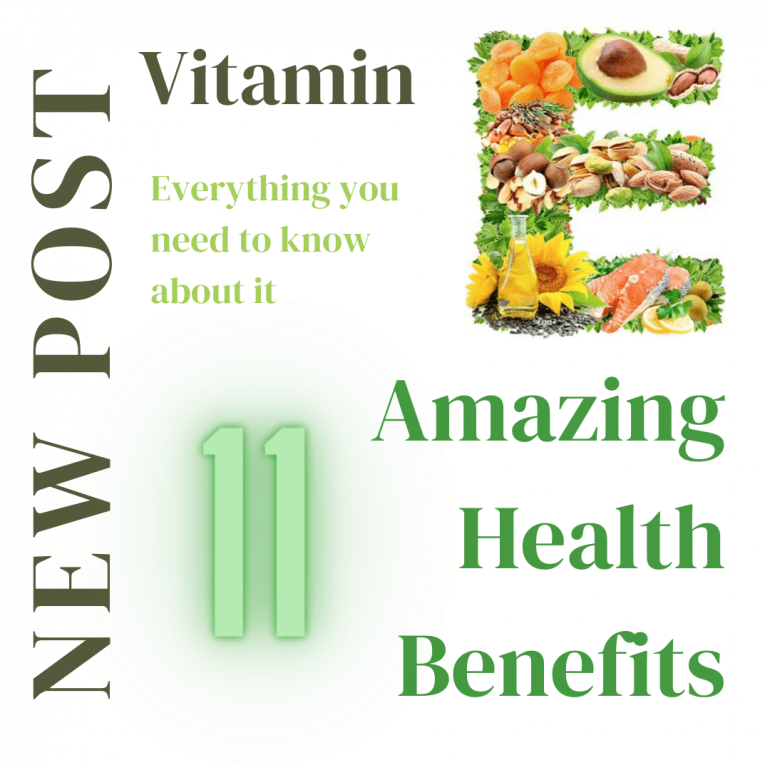 11 Amazing Health Benefits of Vitamin E