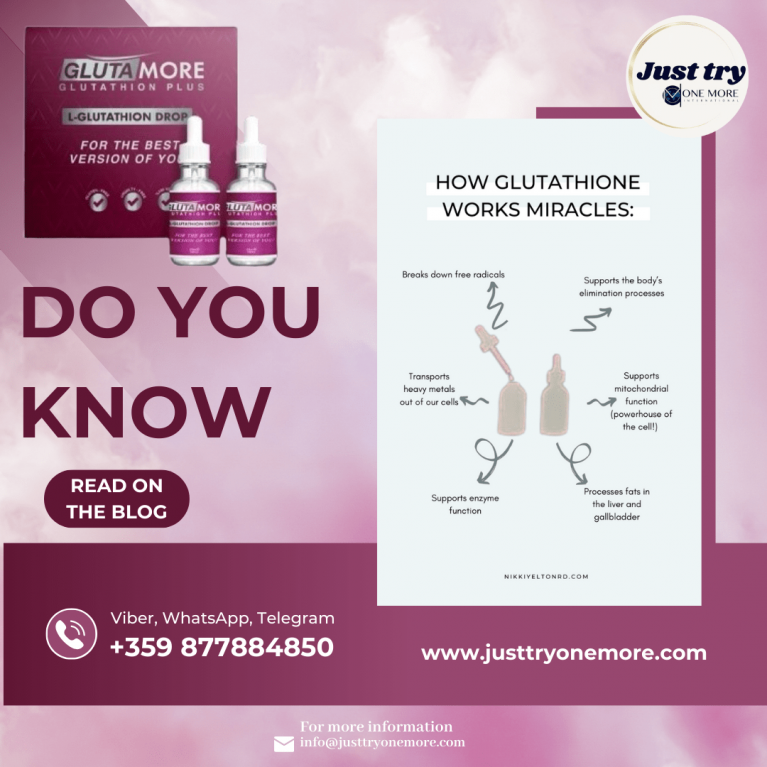 What GLUTATHIONE is, how it takes care of your body and why we need to get it daily?
