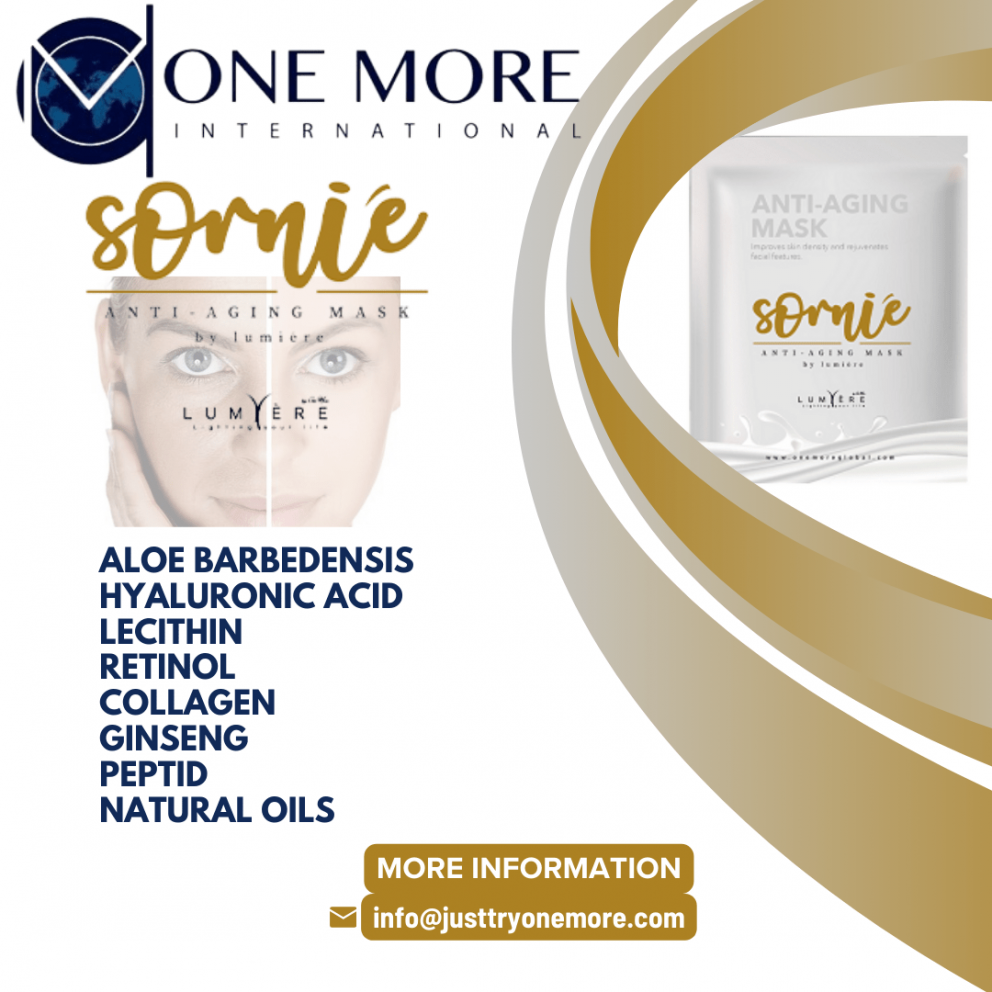 Sornie Anti-Aging Mask by Lumiere - Just try ONE MORE