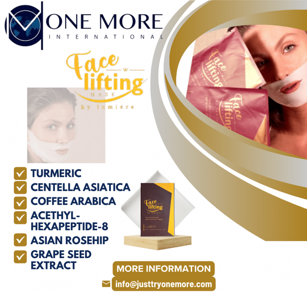 Face Lifting Mask by Lumiere - Just try ONE MORE