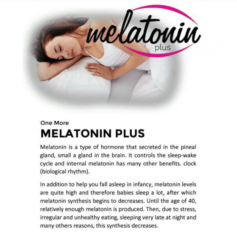 One More Melatonin plus - Just try ONE MORE