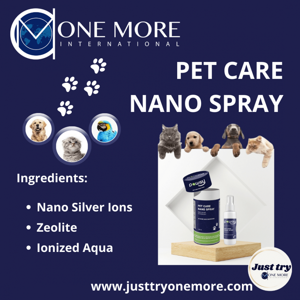 Pet Care Nano Spray - Just try ONE MORE