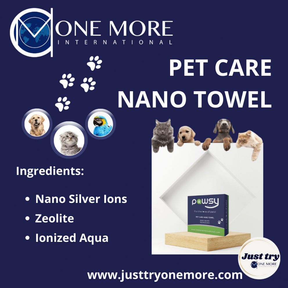 Pet Care Nano Towel - Just try ONE MORE