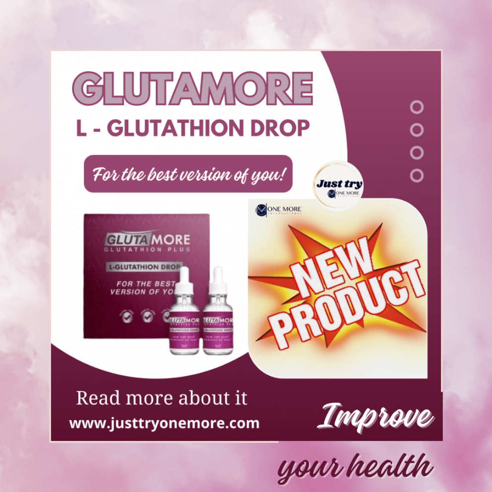 Glutamore - GLUTATHION PLUS - Just try ONE MORE