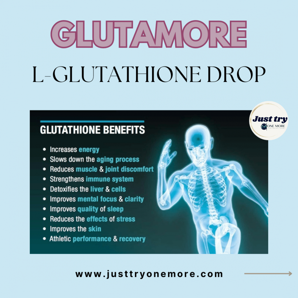 Glutamore - GLUTATHION PLUS - Just try ONE MORE