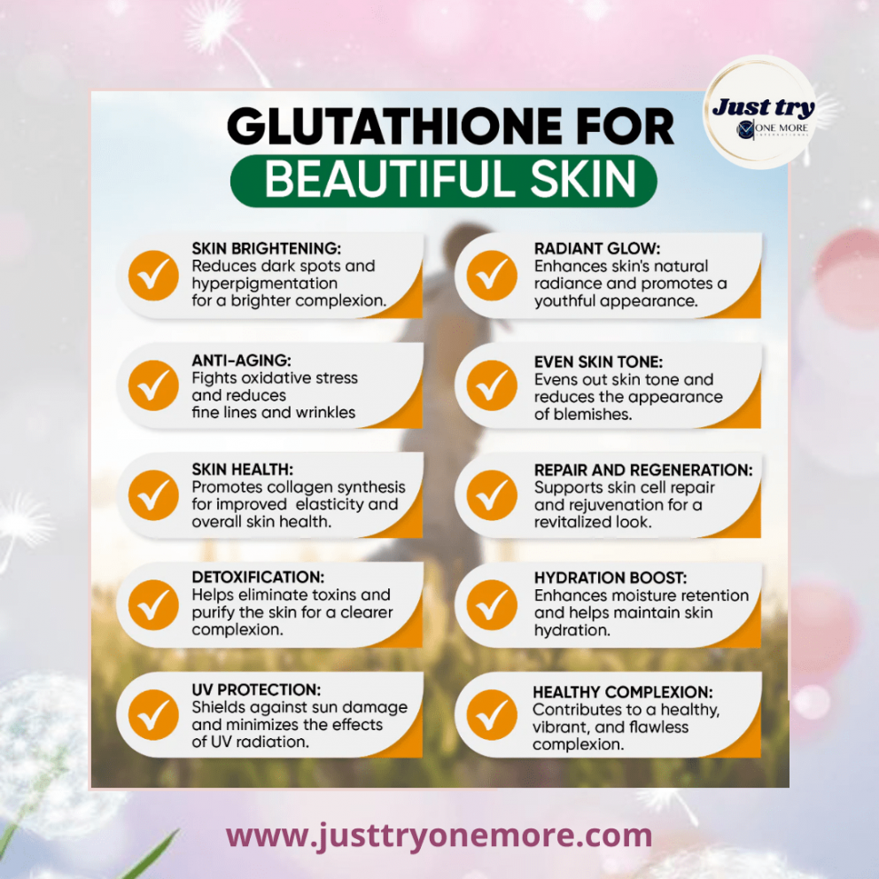 Glutamore - GLUTATHION PLUS - Just try ONE MORE
