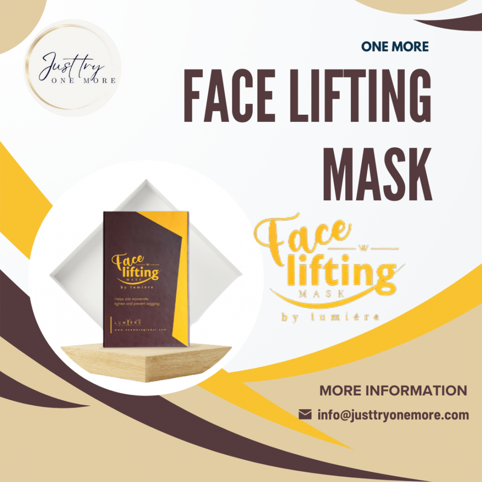 Face Lifting Mask by Lumiere - Just try ONE MORE