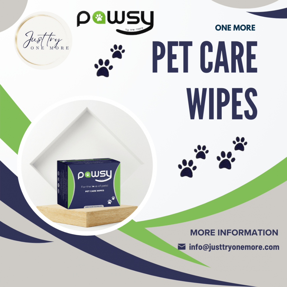 Pet Care Wipes - Just try ONE MORE